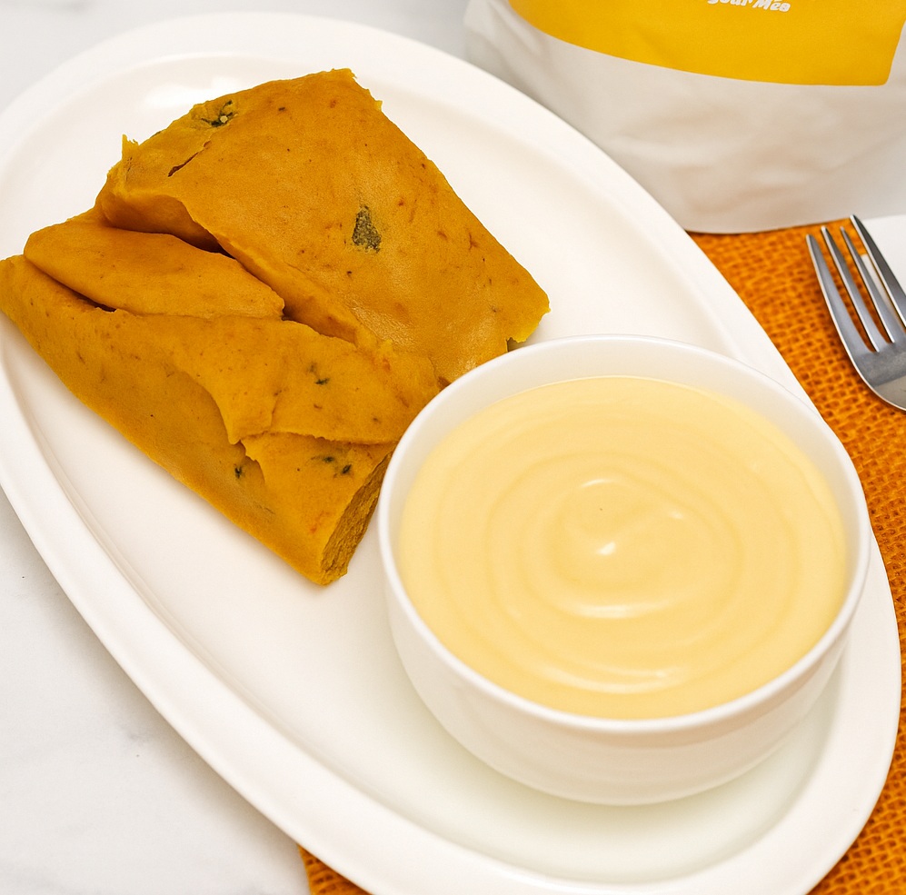 Gourmet Ogi & Moi Moi Bowl - Poshy Ogi paired with rich, protein-packed Moi Moi—a luxurious spin on a timeless Nigerian favorite....